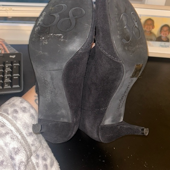 Pedro Garcia black low heel booties size 38 - Picture 9 of 11